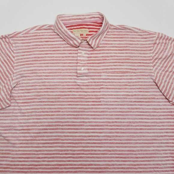 The Territory Ahead Polo Shirt - Orange White - Picture 3 of 6